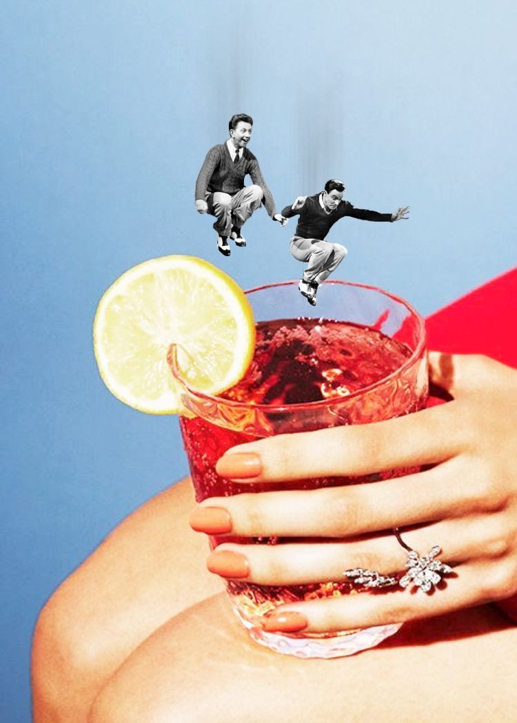Un brindis con Brava servida en copa